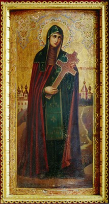 Прп. Евфросиния Полоцкая. Икона нач. XX века 14-Прп. Евфр. Полоцкая. Икона нач. XX века